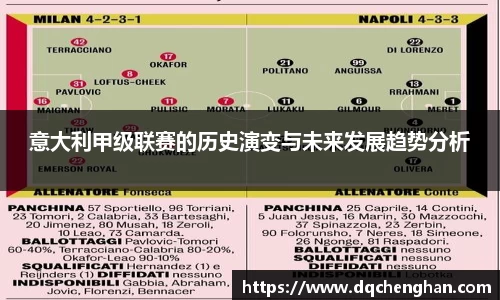意大利甲级联赛的历史演变与未来发展趋势分析