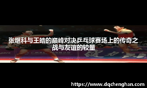 张继科与王皓的巅峰对决乒乓球赛场上的传奇之战与友谊的较量